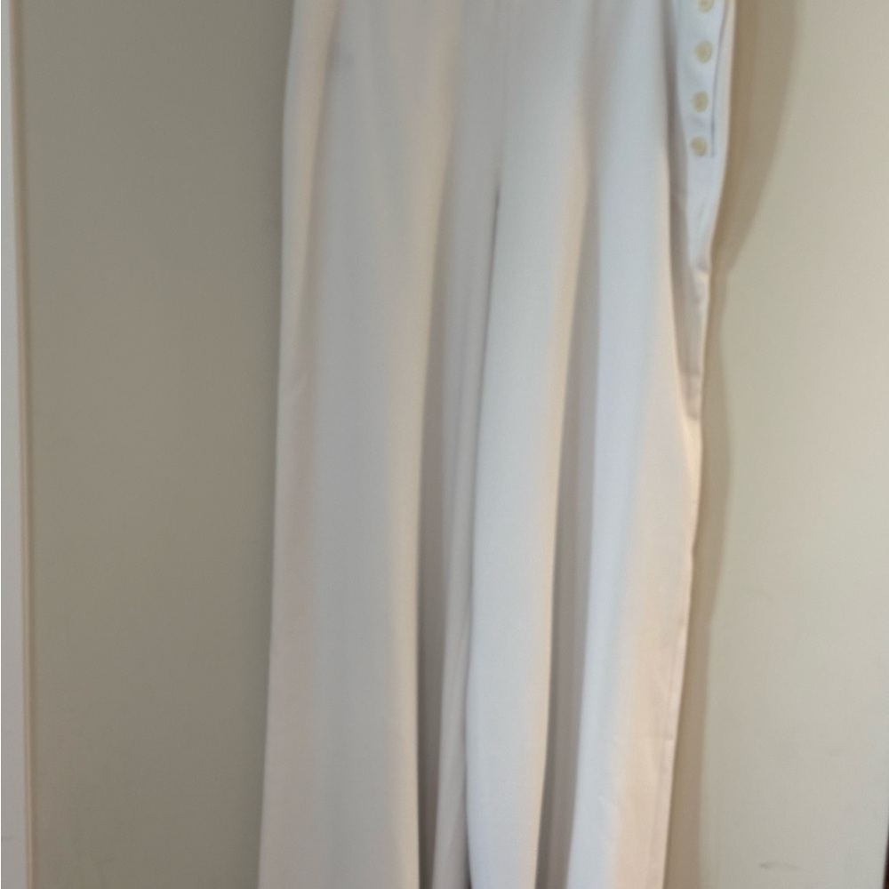 SOLD Ralph Lauren White Wide Leg Pants